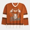 University of Texas at Austin Longhorns grafisk hockey-trøye