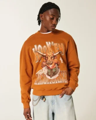 University of Texas at Austin Longhorns grafisk sweatshirt