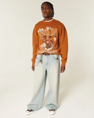 University of Texas at Austin Longhorns grafisk sweatshirt