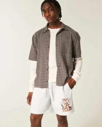 University of Texas at Austin Longhorns grafiske fleece-shorts