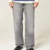 Vasket grå baggy jeans