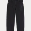 Vasket svart Dragon Graphic Skater Baggy Jeans