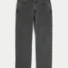 Vasket svart løs jeans