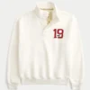 Vault Release Fleece Logo Graphic Henley