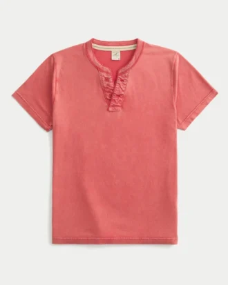 Vault Release Henley med korte ermer