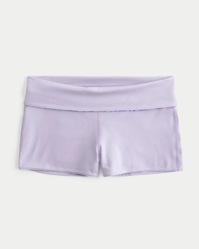 Vendbare strikkede shorts