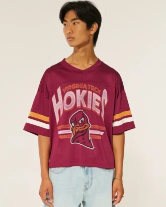 Virginia Tech Hokies grafisk fotballtrøye