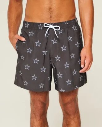 Volley-badeshorts til midt på låret
