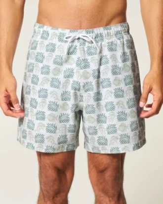 Volley-badeshorts til midt på låret