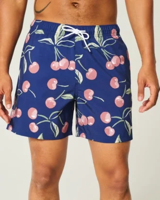 Volley-badeshorts til midt på låret