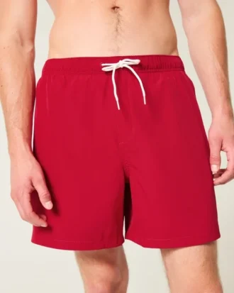 Volley-badeshorts til midt på låret