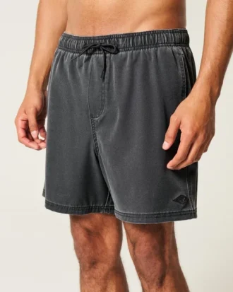 Volley-badeshorts til midt på låret Volley-badeshorts til midt på låret