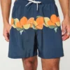 Volley-badeshorts til midt på låret