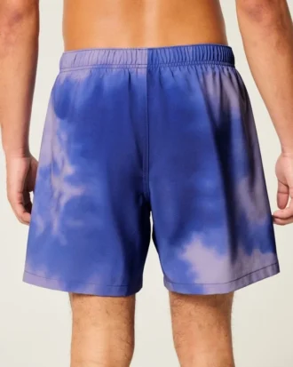 Volley-badeshorts til midt på låret Volley-badeshorts til midt på låret