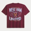 West Ham United Football Club grafisk T-skjorte