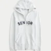 Zip-Up Senior Graphic Hoodie